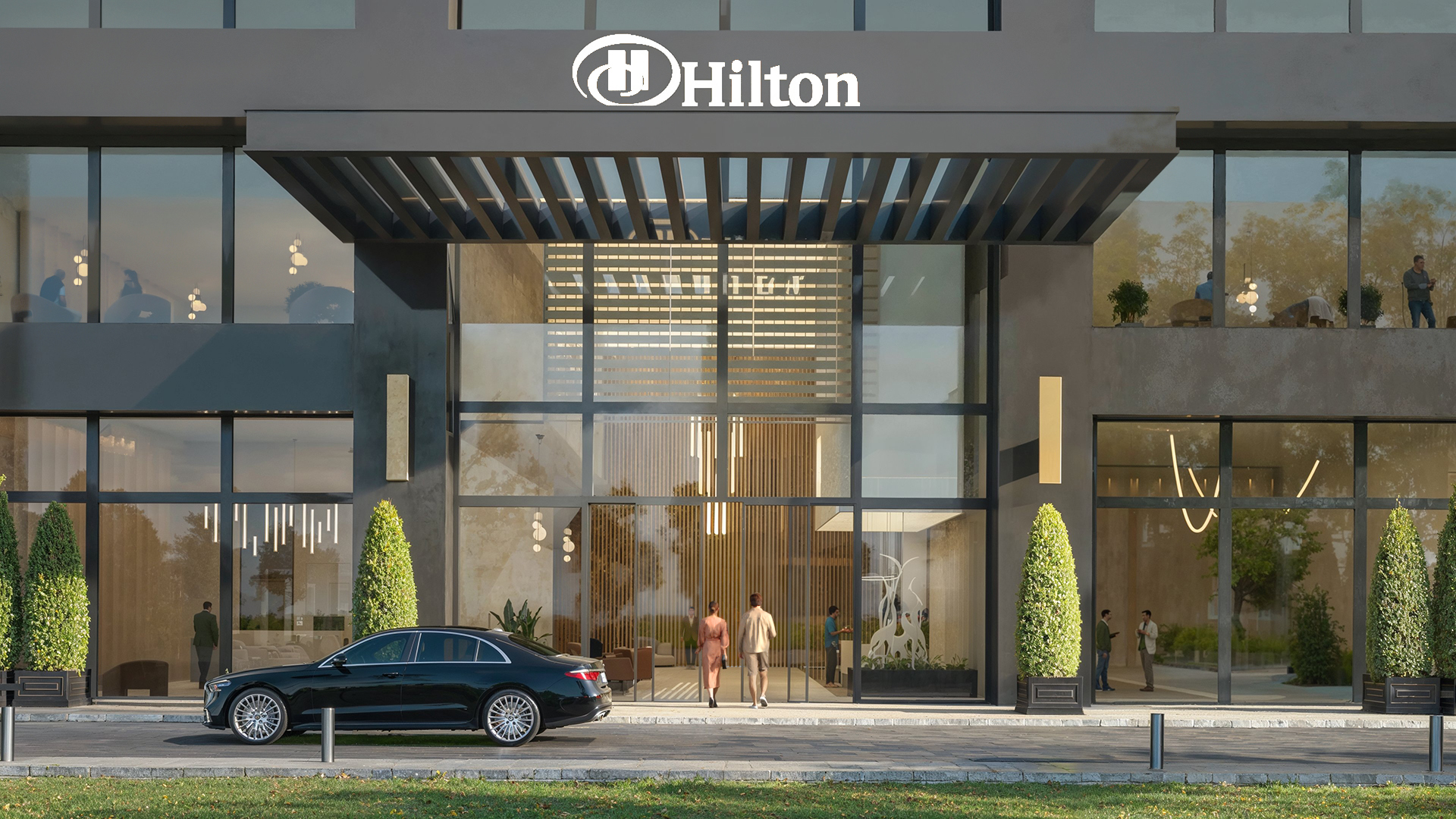 hotel entrance